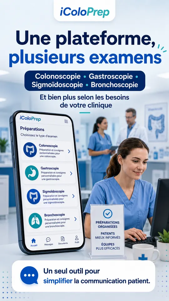 Une plateforme plusieurs examens